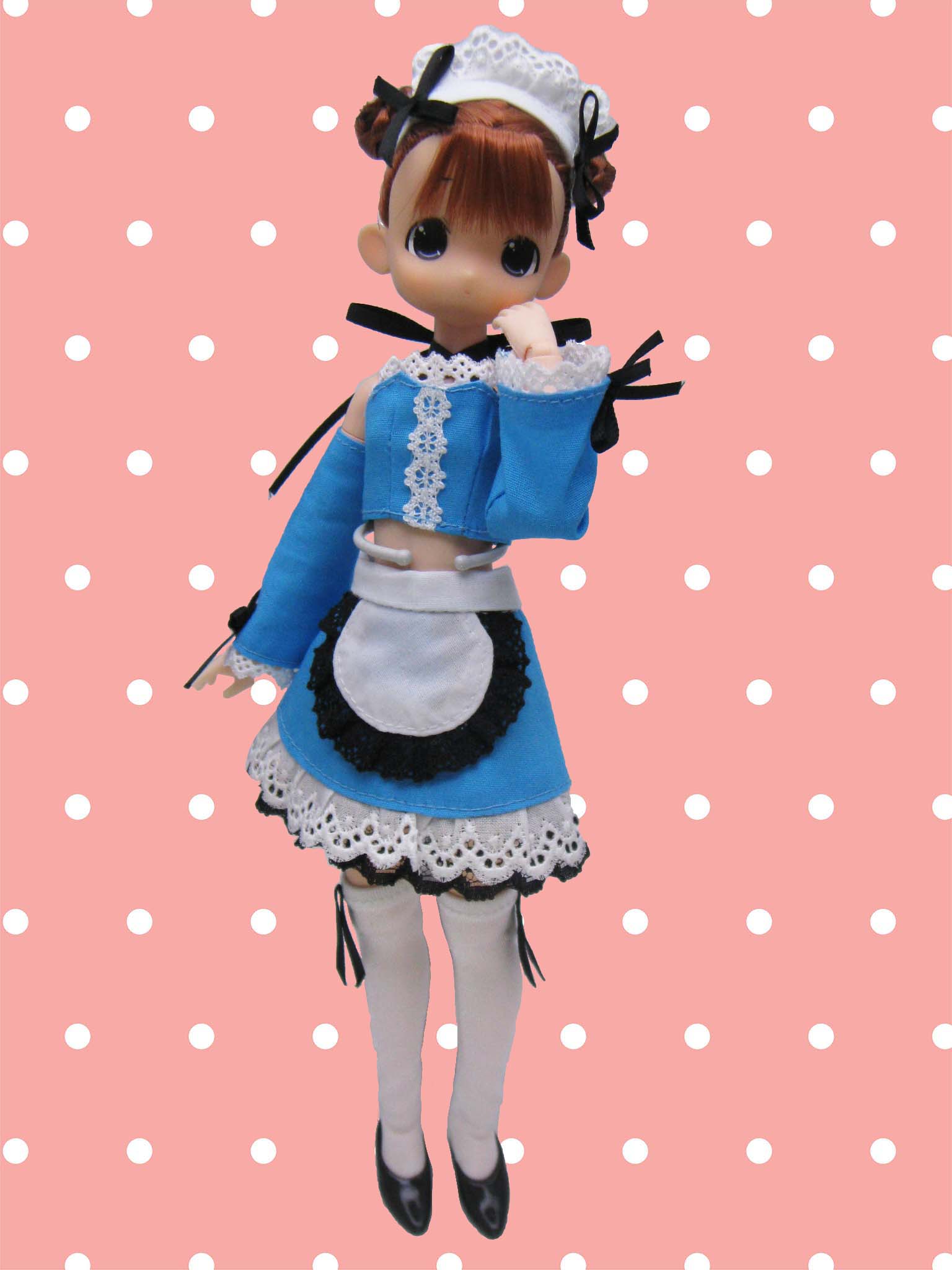 【新発売】 ちっちゃなもこちゃん クロップドトップスメイドver. トップス